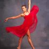allet Dancer Wearing Red paint by numbers
