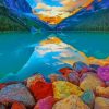 Banff National Park Alberta Canada paint by numbers