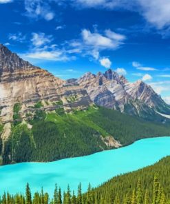 Banff National Park paint by numbers
