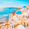 Santorini City In Greece Paint By Numbers