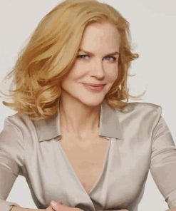 Beautiful Nicole Kidman paint by number