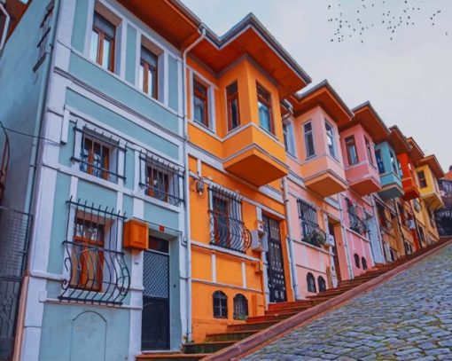Beautiful Pics of Istanbul paint by numbers