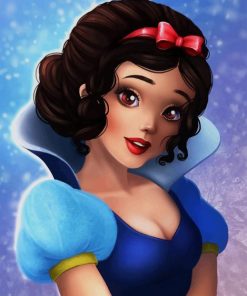 Beautiful Snow White Paint By numbers