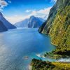 Best View Milford Sound paint by numbers