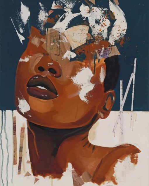 Black Girl paint by numbers