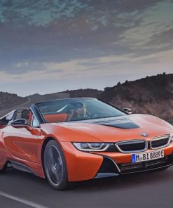 BMW i8 Paint By Numbers