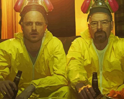 Breaking Bad Tv Show paint by number