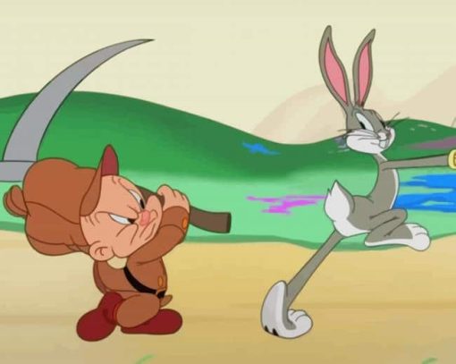 Bungs and Elmer Fudd Looney Tunes