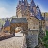Burg Eltz Castlle Germany paint by numbers