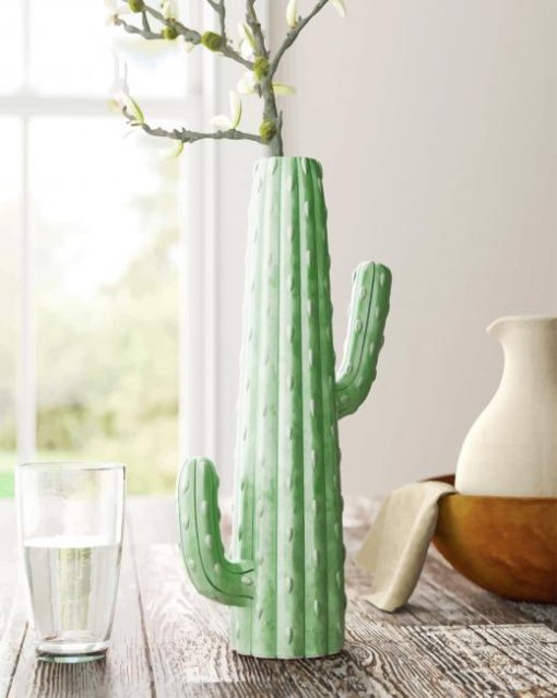 Simple Cactus Vase Paint By Numbers