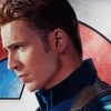 Captain America Chris Evans paint by number