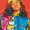 Cardi B Rapper paint by numbers