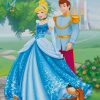 Cinderella With Her Prince paint by numbers