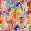 Colorful Garden Roses paint by numbers