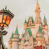 Disney Cinderella Castle paint by numbers