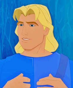 Disney Prince John Smith paint by numbers