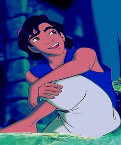 Disney Prince Aladdin paint by numbers