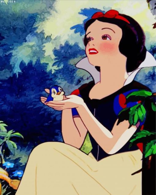 Disney Princess Snow White paint by numbers