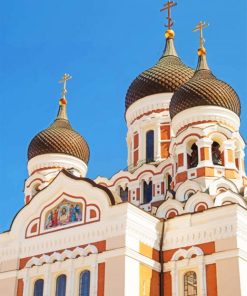 Alexander Nevsky Cathedral paint by numbers