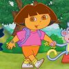 Dora And Her Friends paint by numbers