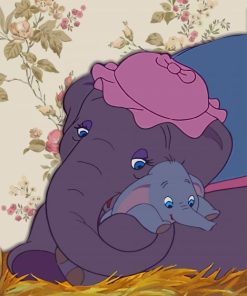 Dumbo Anime paint by numbers