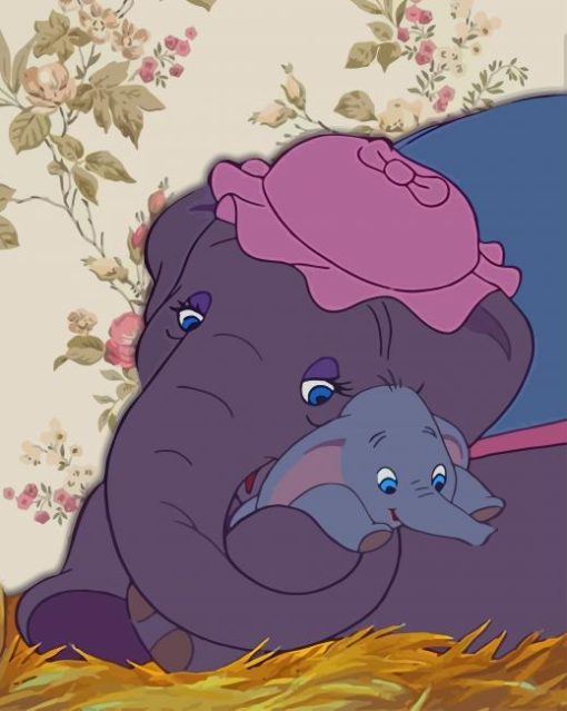 Dumbo Anime paint by numbers