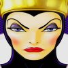 Evil Queen Snow White paint by numbers