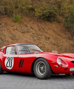 Ferrari 250 Gto paint by number