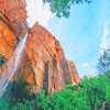 Zion National Park south america painting by numbers