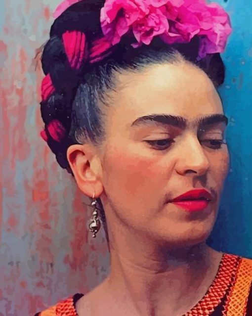 Frida Kahlo Artist paint by number