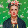 Frida Kahlo Artist Portrait paint by number