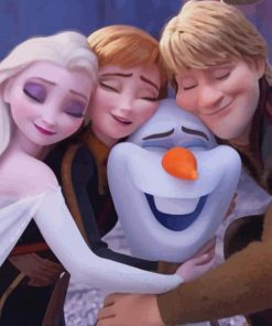 Frozen Disney paaint by numbers