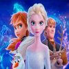 Frozen Disney paint by numbers