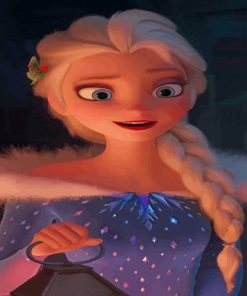 Frozen Disney Princess paint by numbers