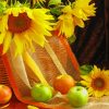 Fruits Sunflower Photography paint by number