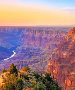 Grand Canyon Sunset paint by numbers