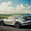 Grey Porsche 911 Gt3 paint by number