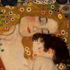 Gustav Klimt Mother And Child paint by numbers