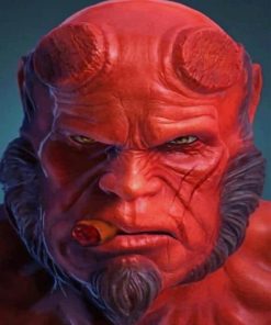 Hellboy paint By numbers