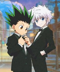 Hunter X Hunter Heroes paint by numbers