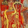 Hygeia Painting by Gustav Klimt paint by numbers