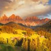 Italy Mountains paint by number
