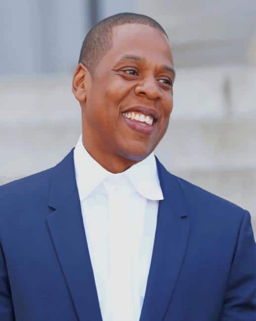 Jay Z Smiling Paint By Numbers