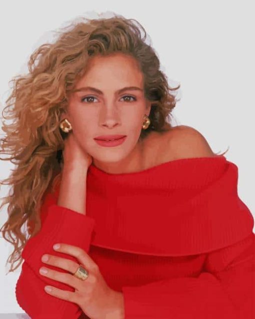 Julia Roberts paint by numbers
