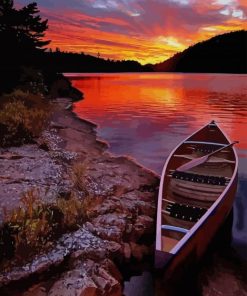 killarney Provincial Park Canada Sunset paint by numbers