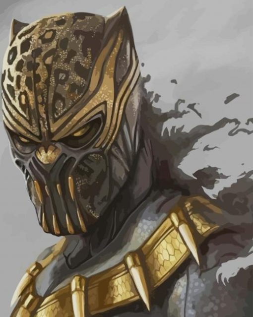 killmonger paint by numbers