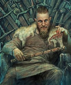 King Ragnar paint by number