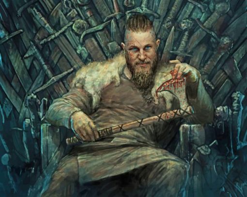 King Ragnar paint by number