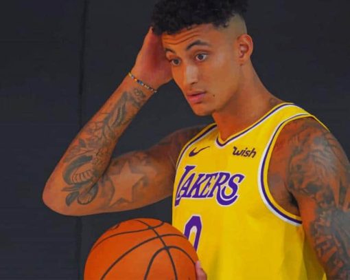 Kyle Kuzma Player paint by numbers