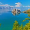 Lake Baikal paint by numbers